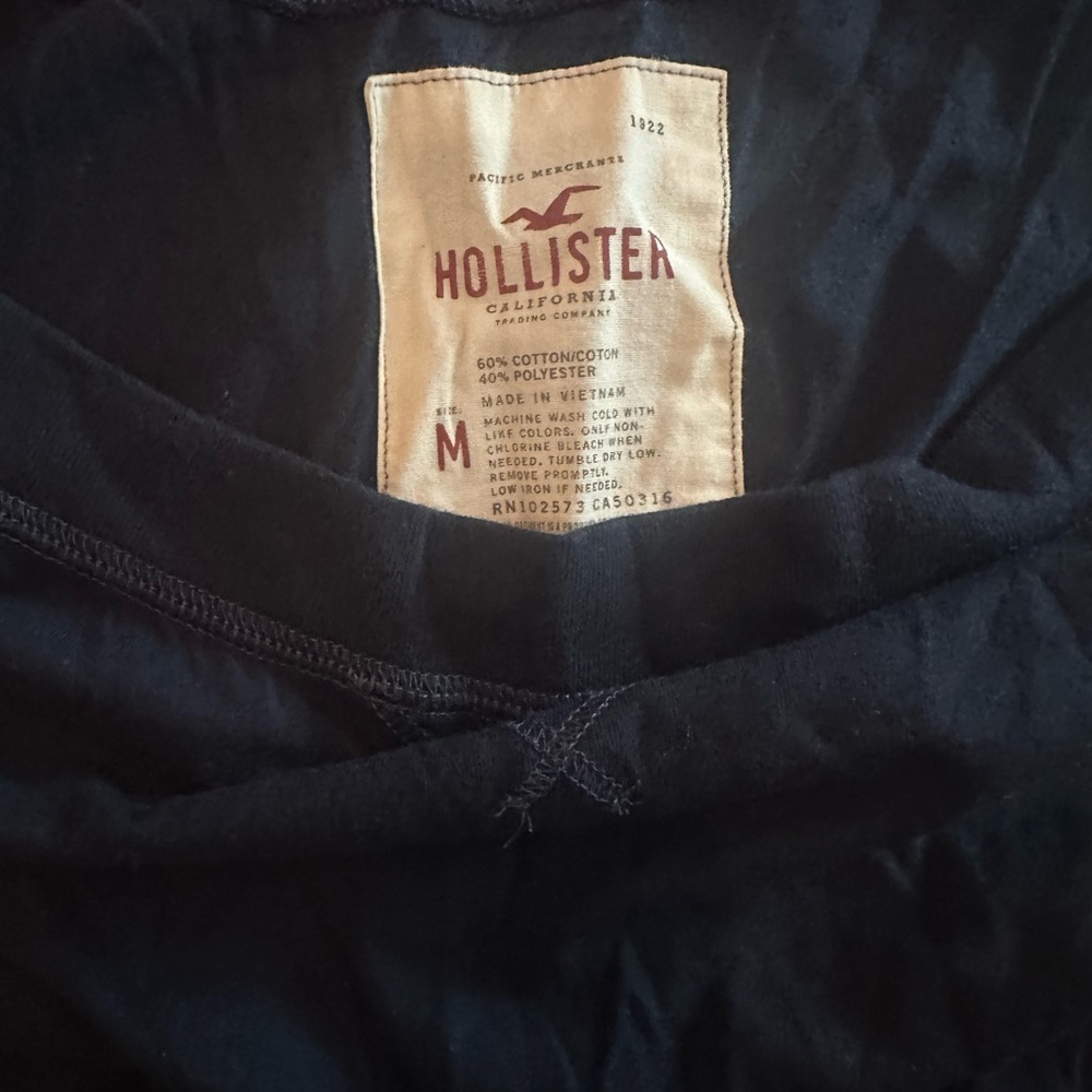 Hollister Dark Blue Women's Blouse - Picture 2 of 3